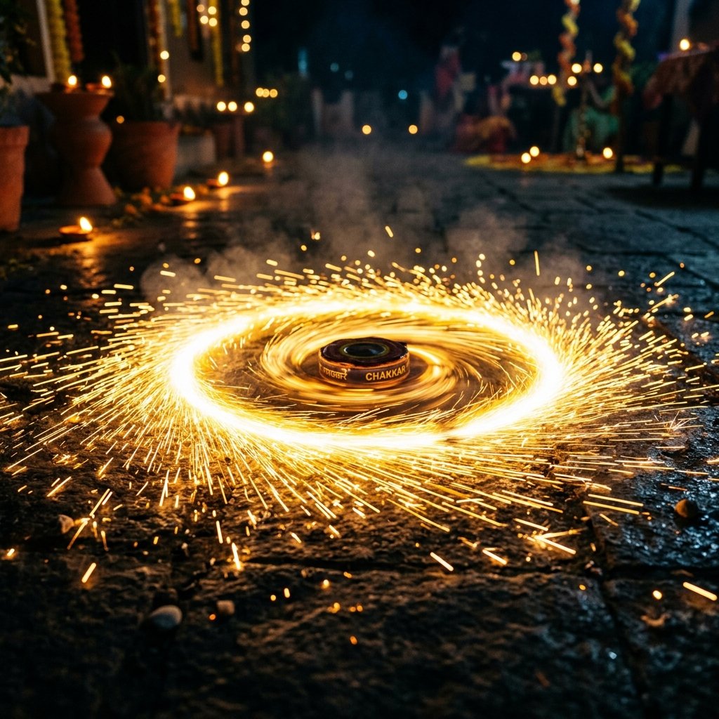 Wire Chakkar - Ground Chakkar | Sharvesh Crackers Sivakasi